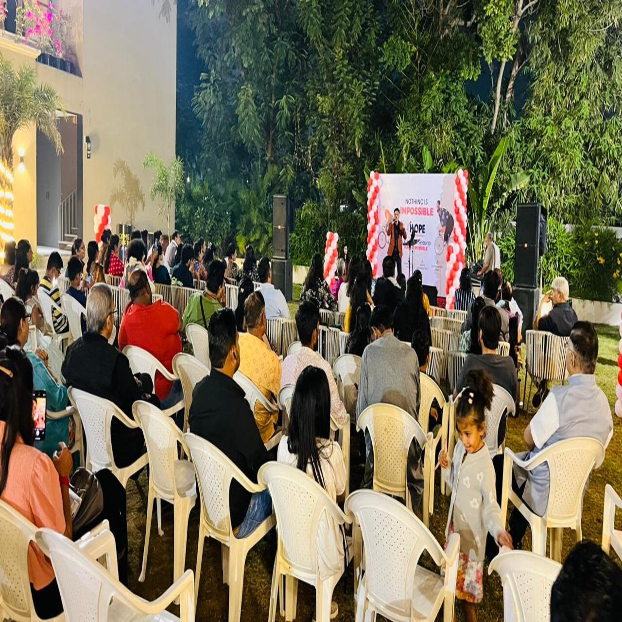 Patient Support Group Meet at Ahmedabad with Musical Evening