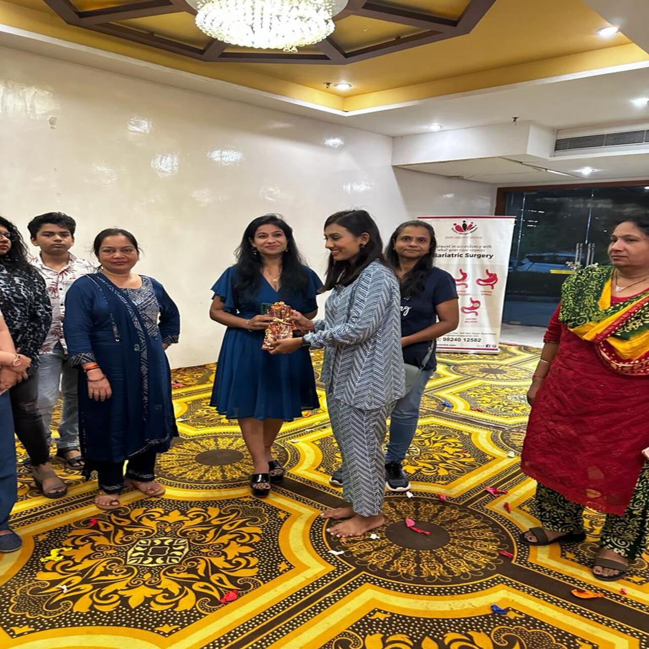  Patient Support Group Meet at Ahmedabad with RJ Nimisha