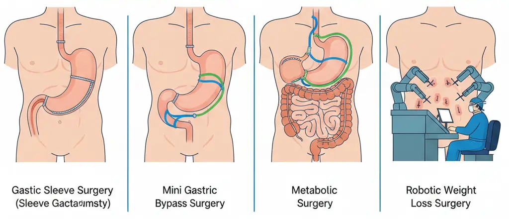 Types of Bariatric Surgery