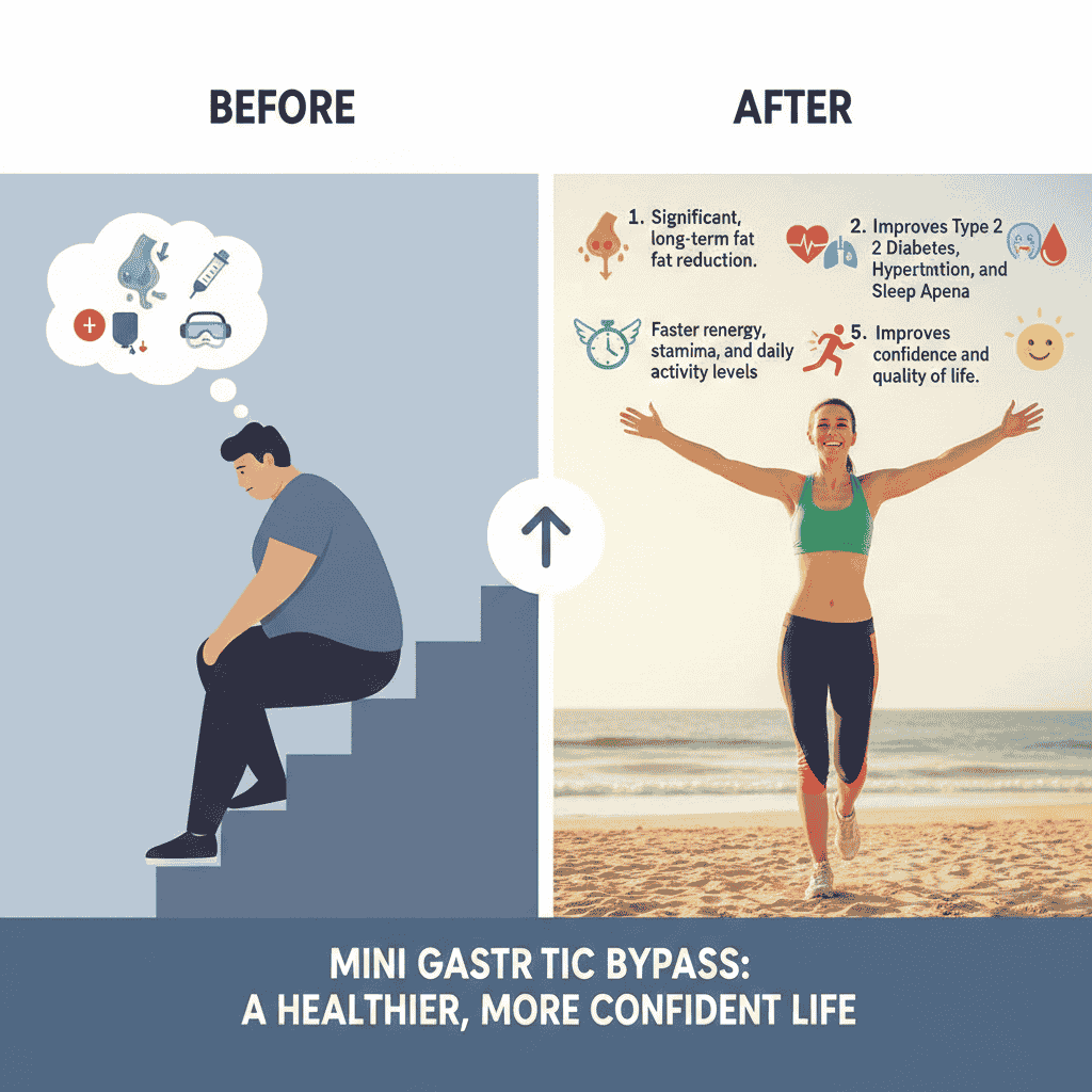 Benefits of Mini Gastric Bypass Surgery